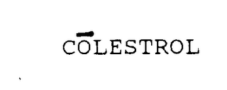 COLESTROL logo
