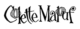 COLETTE MALOUF logo