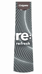 COLGATE RE: RE:FRESH logo