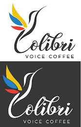 COLIBRI VOICE COFFEE COLIBRI VOICE COFFEE logo