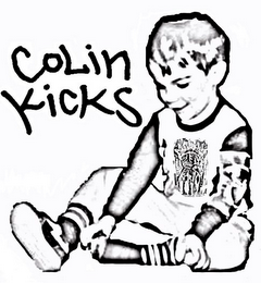 COLIN KICKS logo