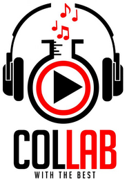 COLLAB WITH THE BEST logo