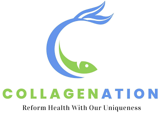 COLLAGENATION REFORM HEALTH WITH OUR UNIQUENESS logo