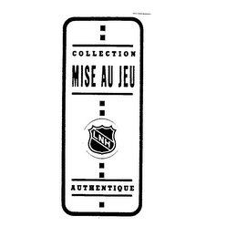 COLLECTION MISE AU JEU LNH AUTHENTIQUE logo