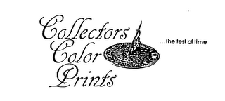 COLLECTORS COLOR PRINTS ...THE TEST OF TIME logo