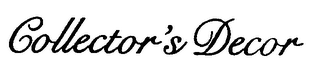 COLLECTOR'S DECOR logo