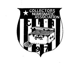COLLECTORS NUMISMATIC ASSOCIATION C.N.A. 1977 logo