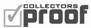 COLLECTORS PROOF logo