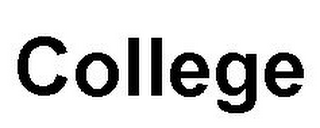 COLLEGE logo