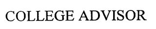 COLLEGE ADVISOR logo
