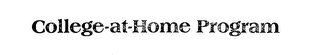 COLLEGE-AT-HOME PROGRAM logo