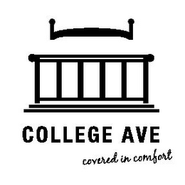 COLLEGE AVE COVERED IN COMFORT logo