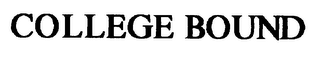 COLLEGE BOUND logo