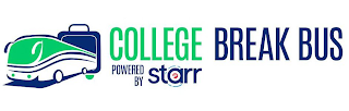 COLLEGE BREAK BUS POWERED BY STARR logo