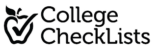 COLLEGE CHECKLISTS logo