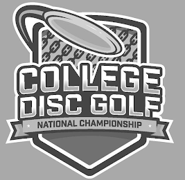 COLLEGE DISC GOLF NATIONAL CHAMPIONSHIP logo