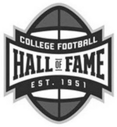 COLLEGE FOOTBALL HALL OF FAME EST. 1951 logo
