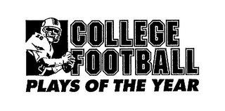 COLLEGE FOOTBALL PLAYS OF THE YEAR logo
