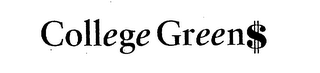 COLLEGE GREENS logo