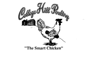 COLLEGE HILL POULTRY "THE SMART CHICKEN" logo