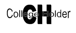 COLLEGE HOLDER CH logo