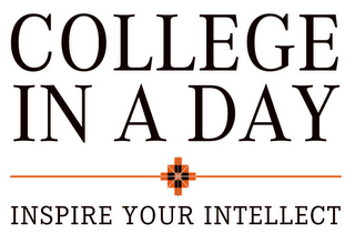 COLLEGE IN A DAY INSPIRE YOUR INTELLECT logo