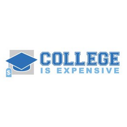 COLLEGE IS EXPENSIVE logo