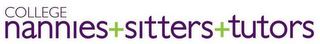 COLLEGE NANNIES+SITTERS+TUTORS logo