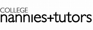 COLLEGE NANNIES+TUTORS logo