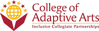 COLLEGE OF ADAPTIVE ARTS INCLUSIVE COLLEGIATE PARTNERSHIPS logo