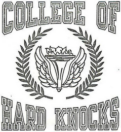 COLLEGE OF HARD KNOCKS logo