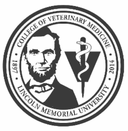 COLLEGE OF VETERINARY MEDICINE • 1897 • LINCOLN MEMORIAL UNIVERSITY • 2014 • V logo