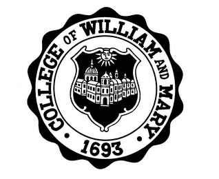 COLLEGE OF WILLIAM AND MARY 1693 logo