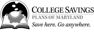 COLLEGE SAVINGS PLANS OF MARYLAND SAVE HERE. GO ANYWHERE. logo