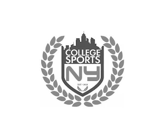 COLLEGE SPORTS NY EST 2012 logo