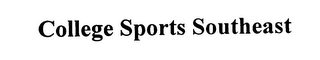 COLLEGE SPORTS SOUTHEAST logo
