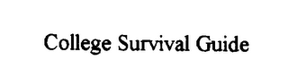 COLLEGE SURVIVAL GUIDE logo