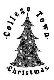 ·COLLEGE TOWN· · CHRISTMAS· logo