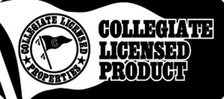 COLLEGIATE LICENSED PRODUCT COLLEGIATE LICENSED PROPERTIES logo