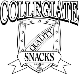COLLEGIATE QUALITY SNACKS logo