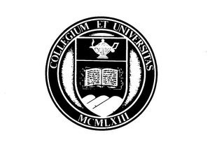 COLLEGIUM ET UNIVERSITAS MCMLXIII logo