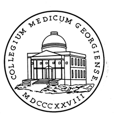 COLLEGIUM MEDICUM GEORGIENSE MDCCCXXVIII logo
