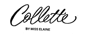 COLLETTE BY MISS ELAINE logo