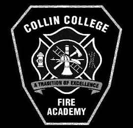 COLLIN COLLEGE FIRE ACADEMY A TRADITION OF EXCELLENCE logo