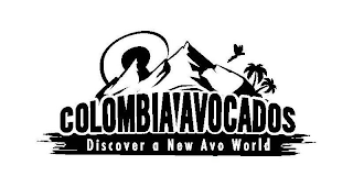 COLOMBIA AVOCADOS DISCOVER A NEW AVO WORLD logo