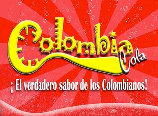 COLOMBIA COLA ¡EL VERDADERO SABOR DE LOS COLOMBIANOS! logo