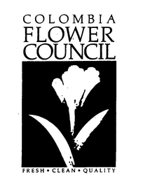 COLOMBIA FLOWER COUNCIL FRESH CLEAN QUALITY