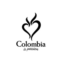 COLOMBIA IS PASSION logo