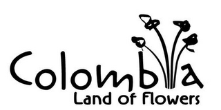 COLOMBIA LAND OF FLOWERS logo