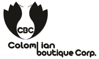 COLOMBIAN BOUTIQUE CORP. CBC logo